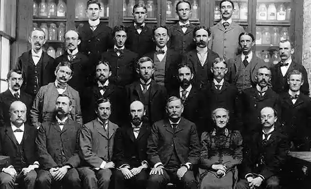 MIT Chemistry Staff in the late 1880s