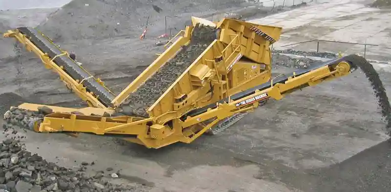 Ore Screening and sorting machine