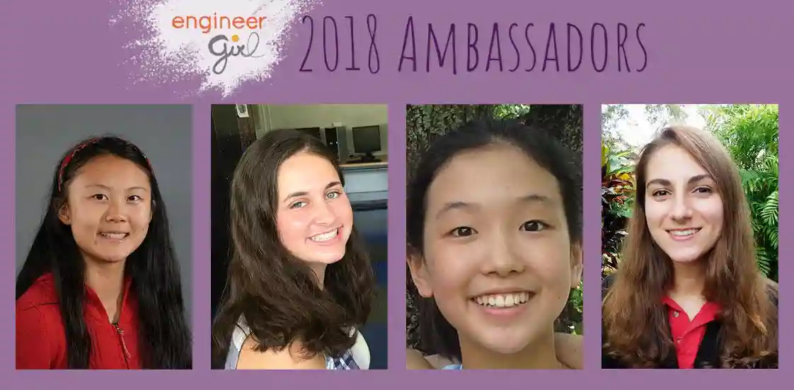 2018 EngineerGirl Ambassadors