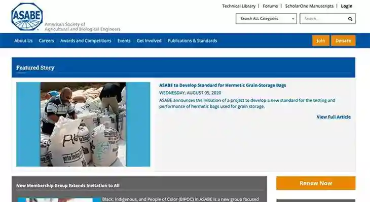 American Society of Agricultural and Biological Engineers