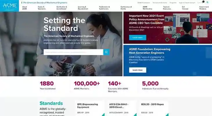 American Society of Mechanical Engineers