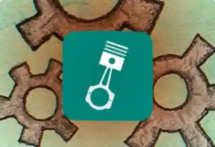 Mechanical engineering icon