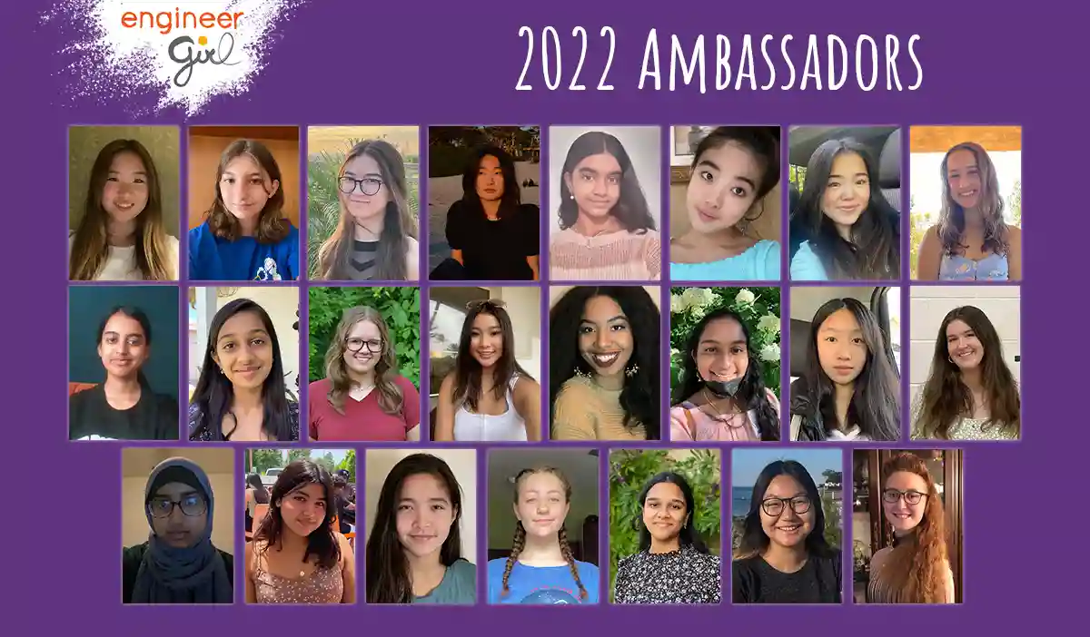 2022 EngineerGirl Ambassadors