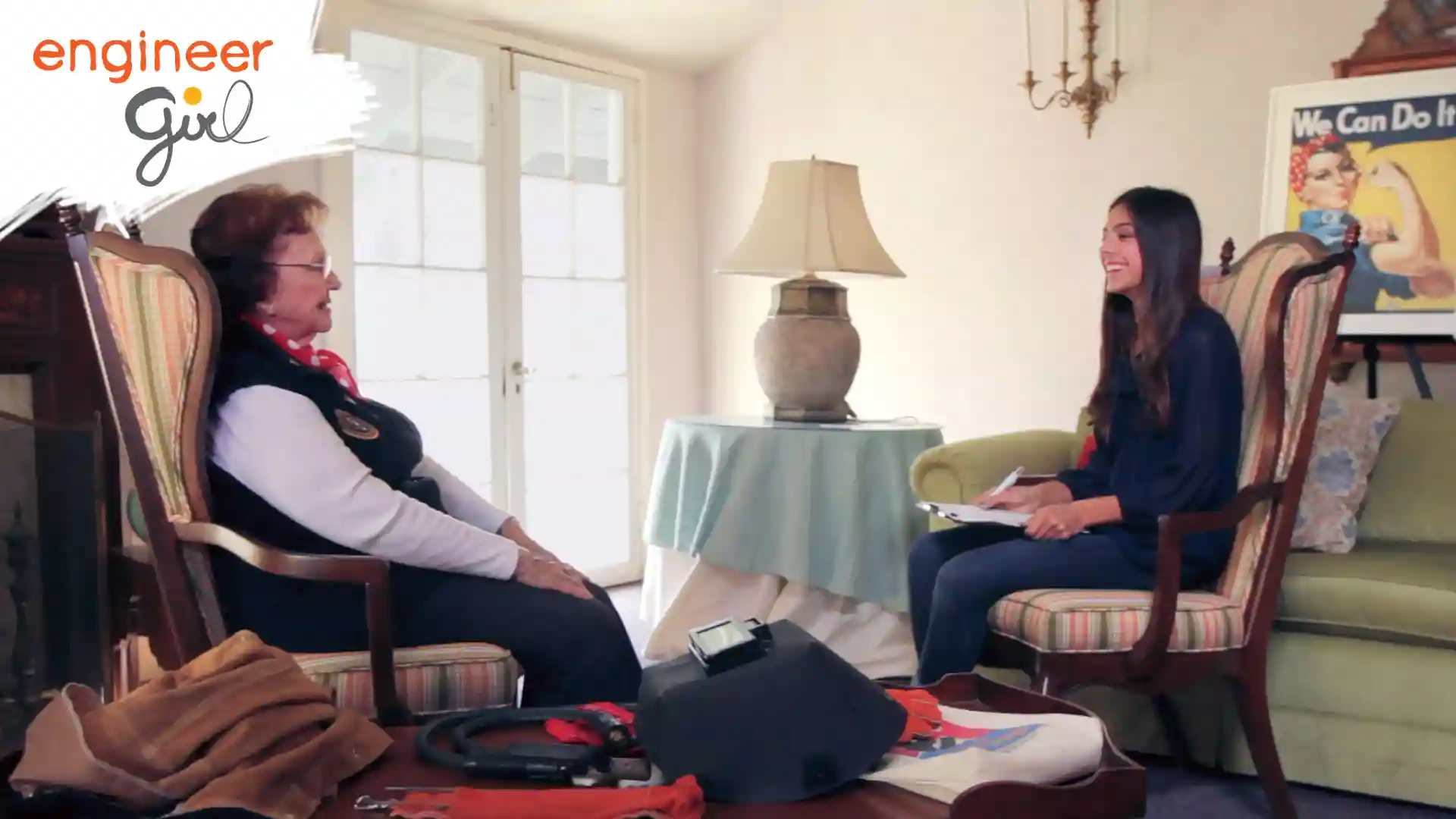 EG at Rosie the Riveter