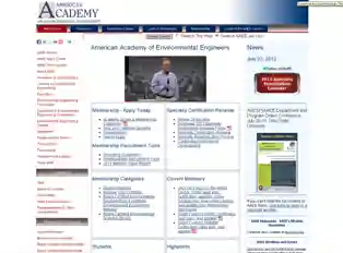 American Academy of Environmental Engineers & Scientists